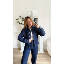 VESTE EN JEAN BRUT LAËTITIA