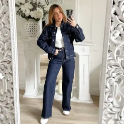 VESTE EN JEAN BRUT LAËTITIA