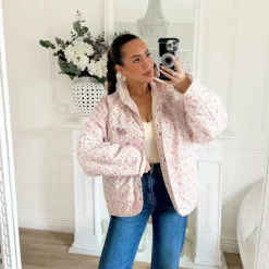 VESTE MOUMOUTE BEIGE REVERSIBLE JESSICA