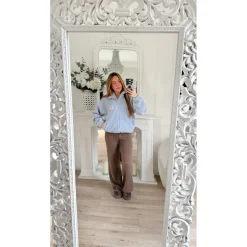 VESTE MOUMOUTE BLEUE ANAËLLE