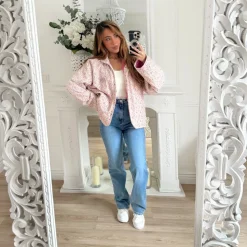 VESTE MOUMOUTE PINK REVERSIBLE JESSICA