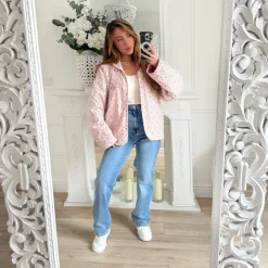 VESTE MOUMOUTE PINK REVERSIBLE JESSICA